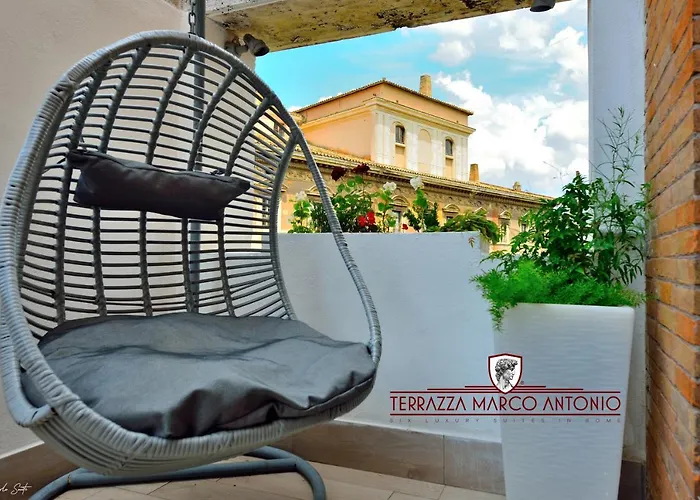 Konukevi Terrazza Marco Antonio Luxury Roma